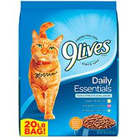 9 Lives Daily Essentials Dry Cat Food.