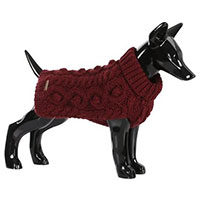 PAIKKA Handmade Knit Dog Sweater.