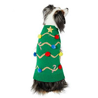 Frisco Christmas Tree Dog Ugly Sweater.