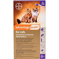 Advantage Multi Topical Solution for Cats.