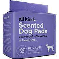 All Kind Dog Training Pads Floral Scented.