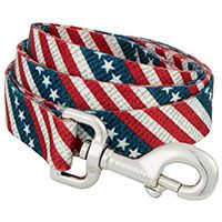 Frisco American Flag Polyester Dog Leash