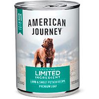 American Journey Limited Ingredient Canned Dog Food.