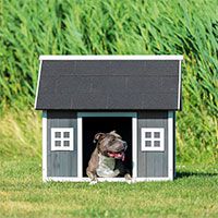 TRIXIE Natura Barn Style Dog House.
