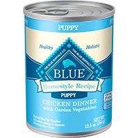 Blue Buffalo Puppy Canned Dog Food.