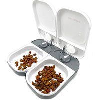Cat Mate 2-Bowl Automatic Dog & Cat Feeder.