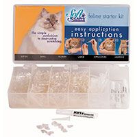 Soft Claws Cat Nail Caps Starter Kit.