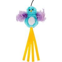 Frisco Bird Teaser with Feathers Cat Toy.