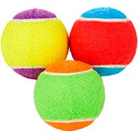 Colorful Tennis Ball Dog Toy.