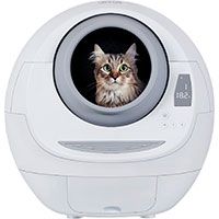 Smarty Pear Covered Automatic Self-Cleaning Cat Litter Box.