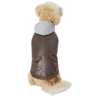 Frisco Faux Leather Dog Jacket.