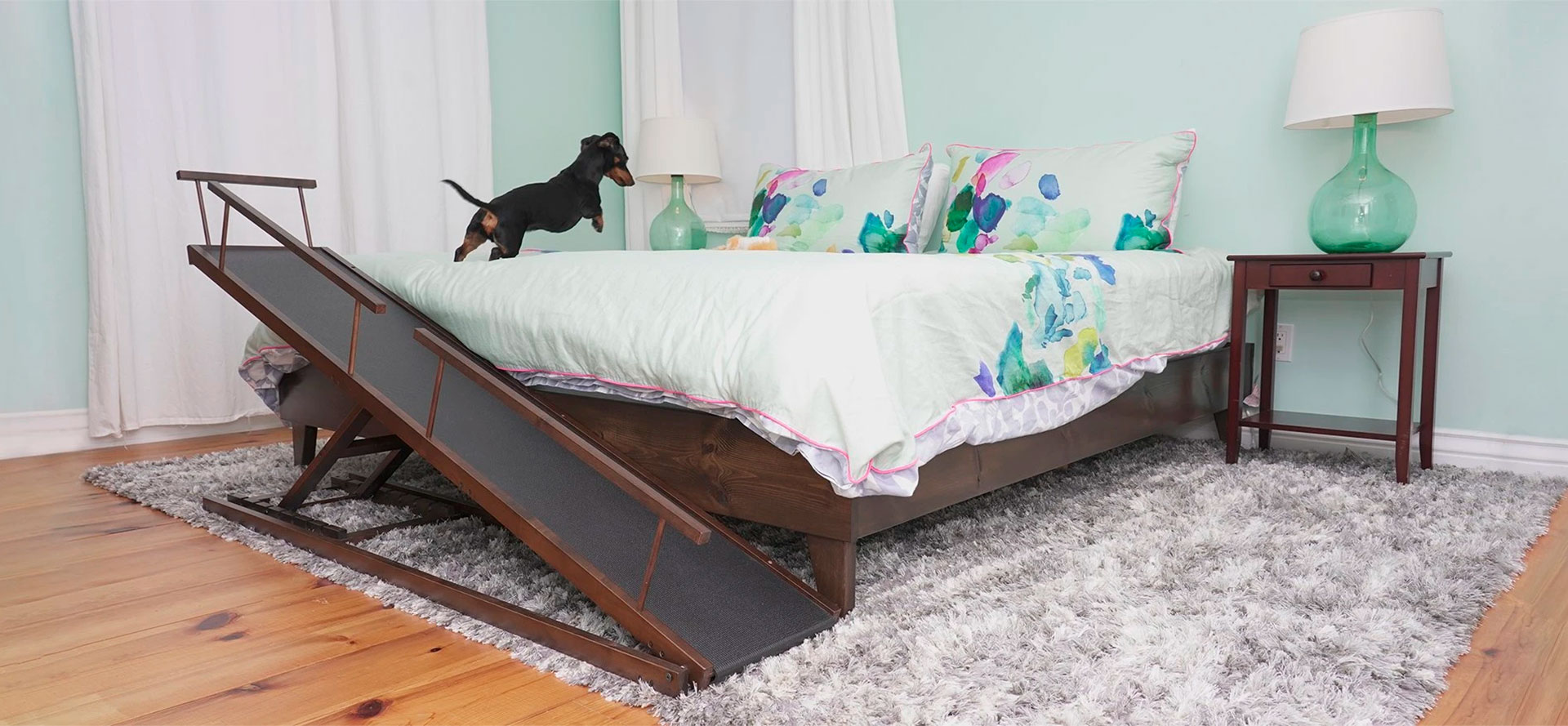 Dog Ramp for Bed.