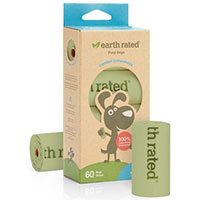 Earth Rated Compostable Dog Poop Bags, 60 count.