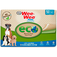 Wee-Wee Eco Friendly Dog Training Pads.