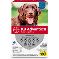 K9 Advantix Flea & Tick Treatment for Dogs.