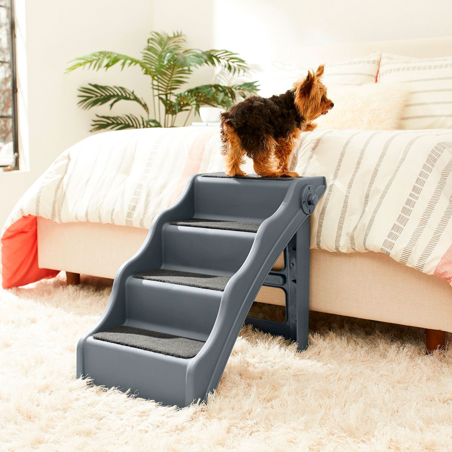 Frisco Foldable Nonslip Cat & Dog Stairs.