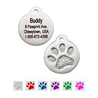 Frisco Personalized Stainless Steel ID Tag.