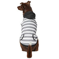 Frisco Striped Dog Hoodie.