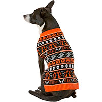 Frisco Halloween Fair Isle Dog & Cat Sweater.
