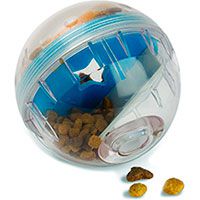 Pet Zone IQ Treat Dispenser Ball Dog Toy.