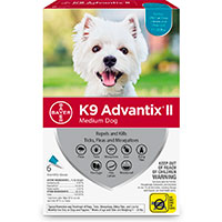 K9 Advantix II Flea & Tick Treatment for Dogs.