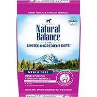 Natural Balance Limited Ingredient Dry Dog Food.
