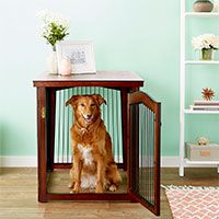 Merry Products Single Door Dog Crate.