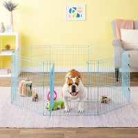 MidWest Dog Exercise Pen with Lock Door.