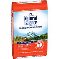 Natural Balance Diets Grain-Free Dry Dog Food.