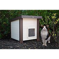 New Age Pet ecoFLEX Outdoor Cat House.