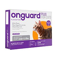 Onguard Plus Flea & Tick Treatment for Cats.