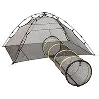 Outback Jack Kitty Compound Cat Playpen Tent & Tunnel.
