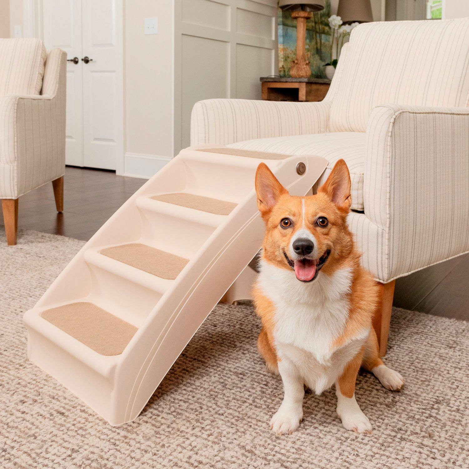PetSafe CozyUp Foldable Cat & Dog Stairs.