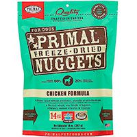 Primal Nuggets Raw Freeze-Dried Dog Food.