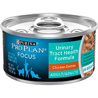 Purina Pro Plan Chicken Entree in Gravy Canned Cat Food.