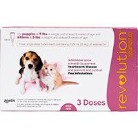 Revolution Topical Solution for Kittens & Puppies.