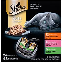 Sheba Perfect Portions Cat Food.