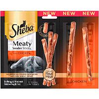 Sheba Meaty Tender Sticks Chicken Cat Treats.