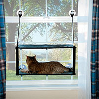 K&H Pet Products Double Stack Cat Window Perch.