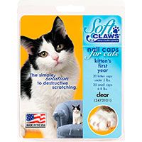 Soft Claws Nail Caps for Kittens.