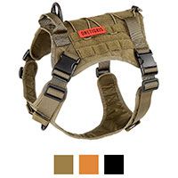 OneTigris Tactical Vest Nylon Front Clip Dog Harness.