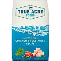 True Acre Foods Grain-Free Dry Dog Food.