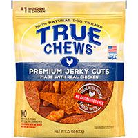 True Chews Jerky Cuts Dog Treats.