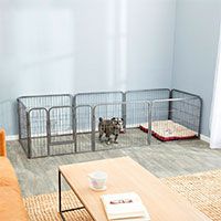 Paws & Pals Heavy Duty Portable Wire Dog Playpen.